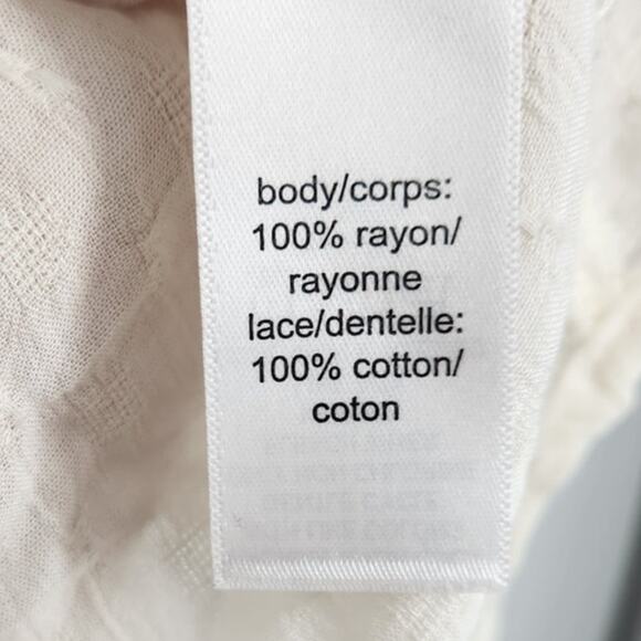 Maurices Cream Colored Long Sleeve Top Plus Size 3X - Picture 4 of 4